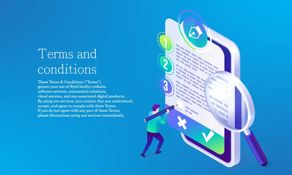 Terms & Conditions | ByteClarify