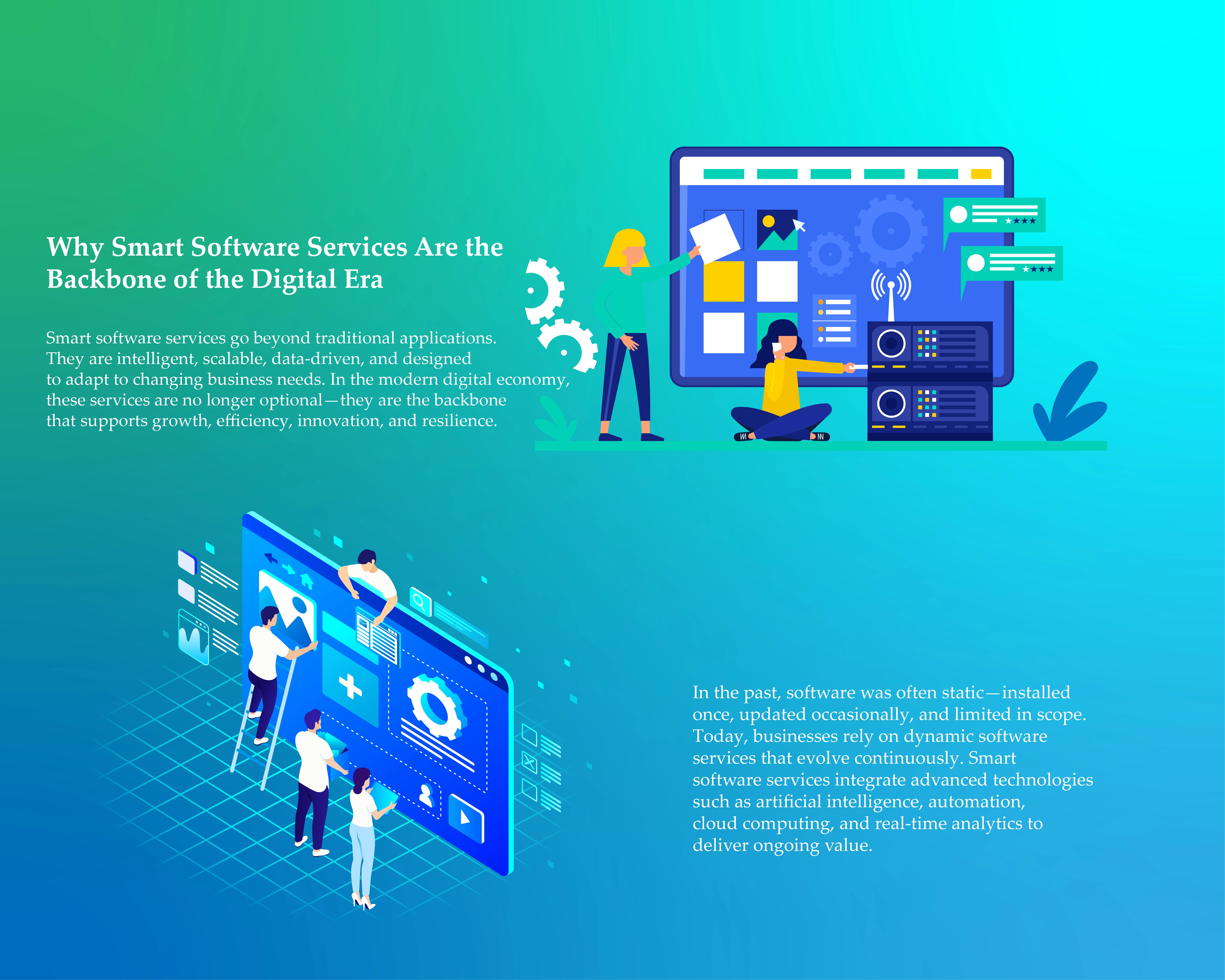 Why Smart Software Services Are the Backbone of the Digital Era